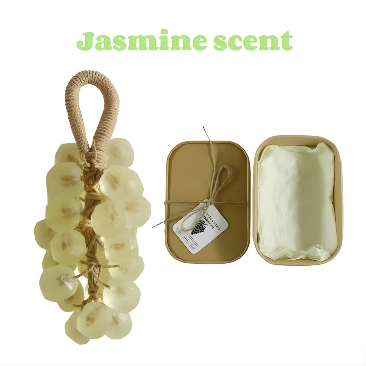 Organic Handmade Grape-Shaped Brightening Soap